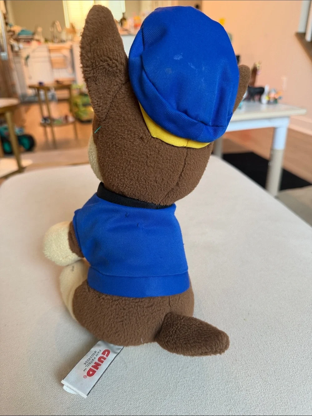 PAW Patrol Chase Plush Dog Toy - Blue/Brown Plush Police Pup